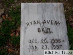 Ryan Avery Bair