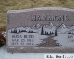 Kona Rudd Hammond