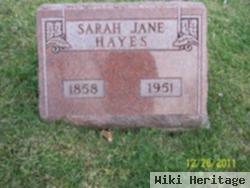 Sarah Jane Hayes