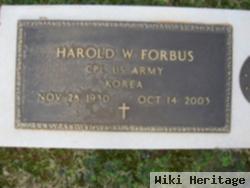 Harold Winmon Forbus