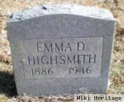 Emma D. Highsmith