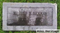 Mildred H Hickman