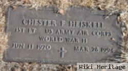 Chester F Heiskell