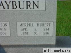 Merrill Hubert Rayburn