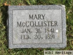 Mary L Mccollister