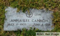 Anna Lee Johnson Cannon