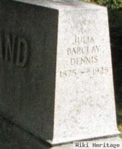 Julia Barclay Dennis