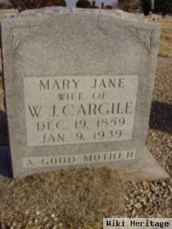 Mary Jane Underwood Cargile