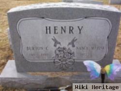 Burton C Henry