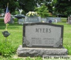 Donald C, Myers