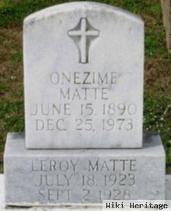 Leroy Matte