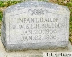 Infant Daughter Bullock