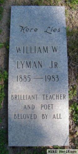 William Whittingham "jack" Lyman, Jr