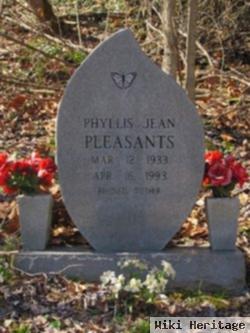 Phyllis Jean Holstine Pleasants