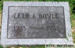 Leta I Boyle