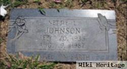 Nettie L Johnson