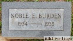 Noble E Burden