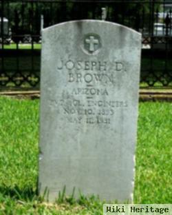 Pvt Joseph D. Brown