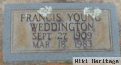 Francis Young Weddington