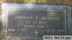 Corp Johnny E. Huskins