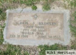 Pvt Alden J Brinker