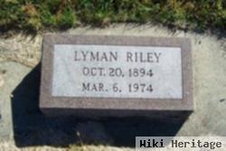 Lyman John Riley