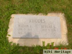 Wilson Lee Rhodes