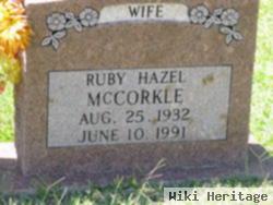 Ruby Hazel Welch Mccorkle