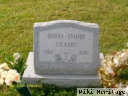 Donna Snider Vickers