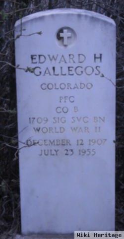 Edward H Gallegos