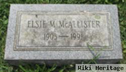 Elsie M Moat Mcallister