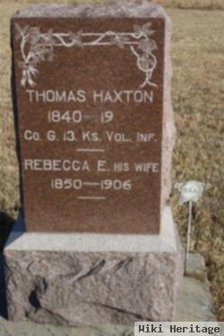 Thomas Haxton