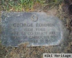 Pvt George Kohnen