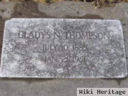 Gladys N Thompson