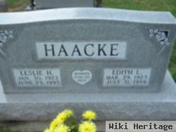 Leslie H. Haacke