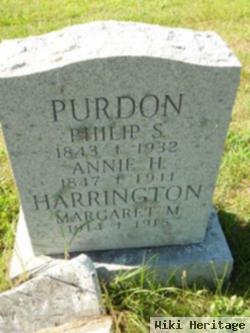 Annie H. Purdon