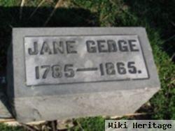 Jane Allsop Gedge