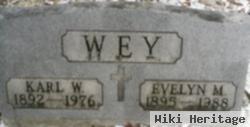 Evelyn M Wey