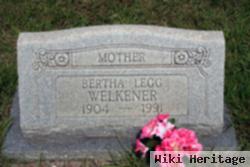 Bertha Mae Pegram Welkener