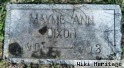 Mayme Ann Dixon