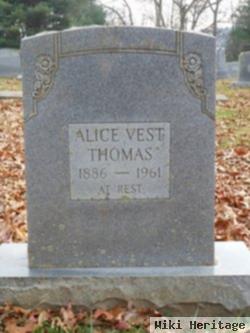 Alice Vest Thomas