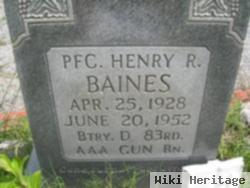 Henry Ray Baines