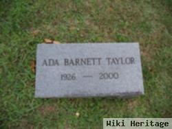 Ada Barnett Taylor