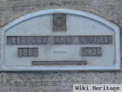 Rebecca Ann Wiegel