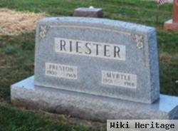 Preston Riester