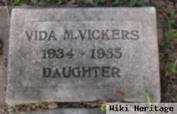 Vida M Vickers