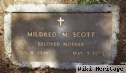 Mildred M Scott