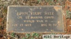 John Virdy Mize