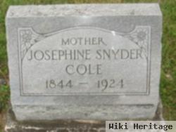 Josephine Jones Snyder Cole