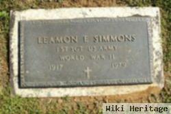 Leamon E Simmons